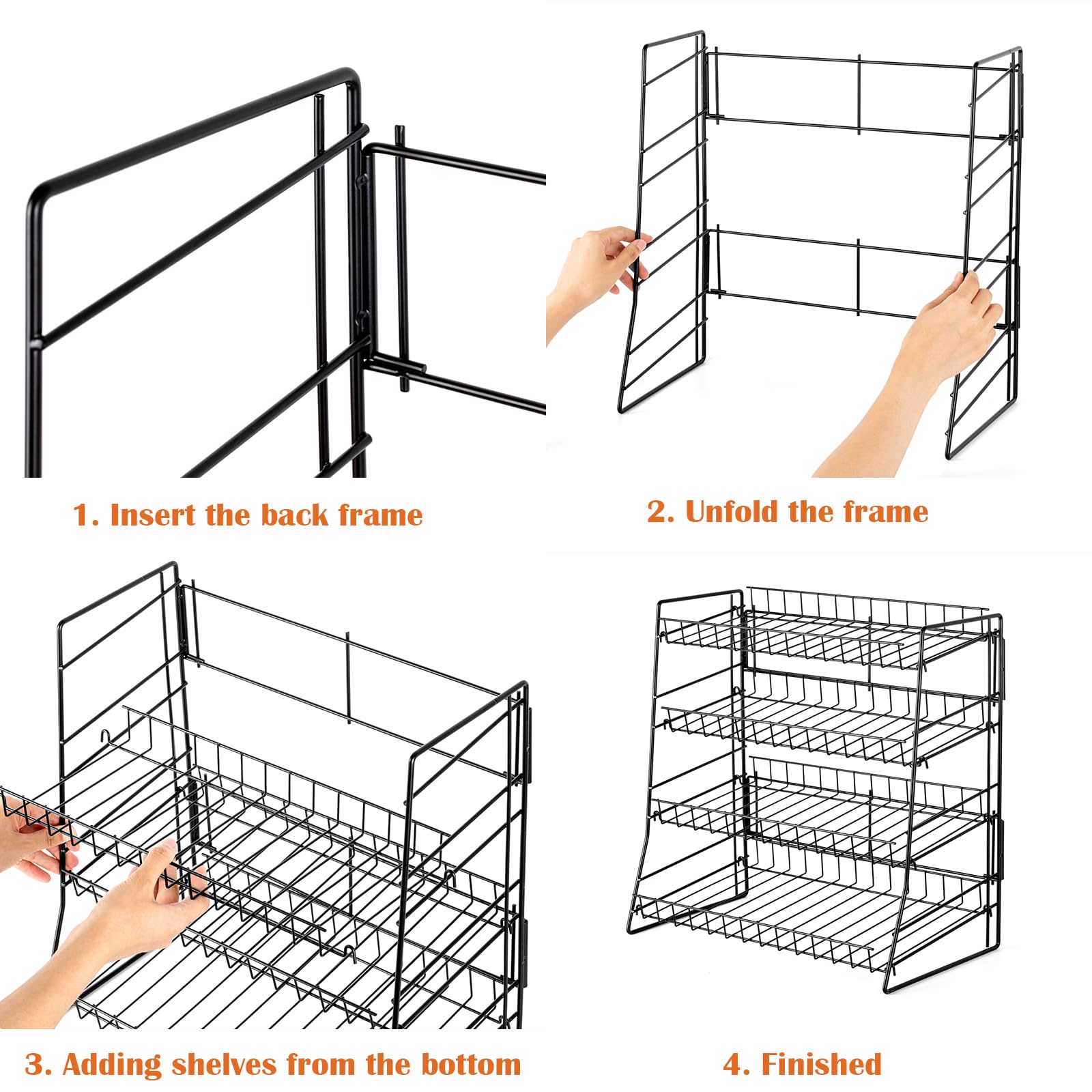 countertop display racks assembly steps countertop display racks assembly steps